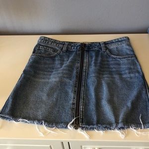 Denim skirt